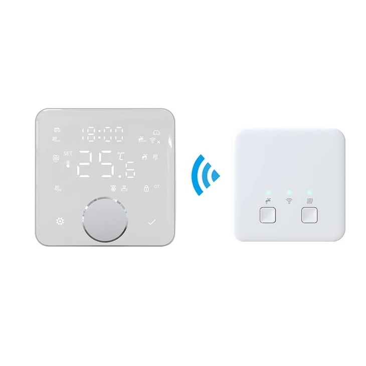 Dual-channel Thermostat For Domestic Hot Water And Boilers